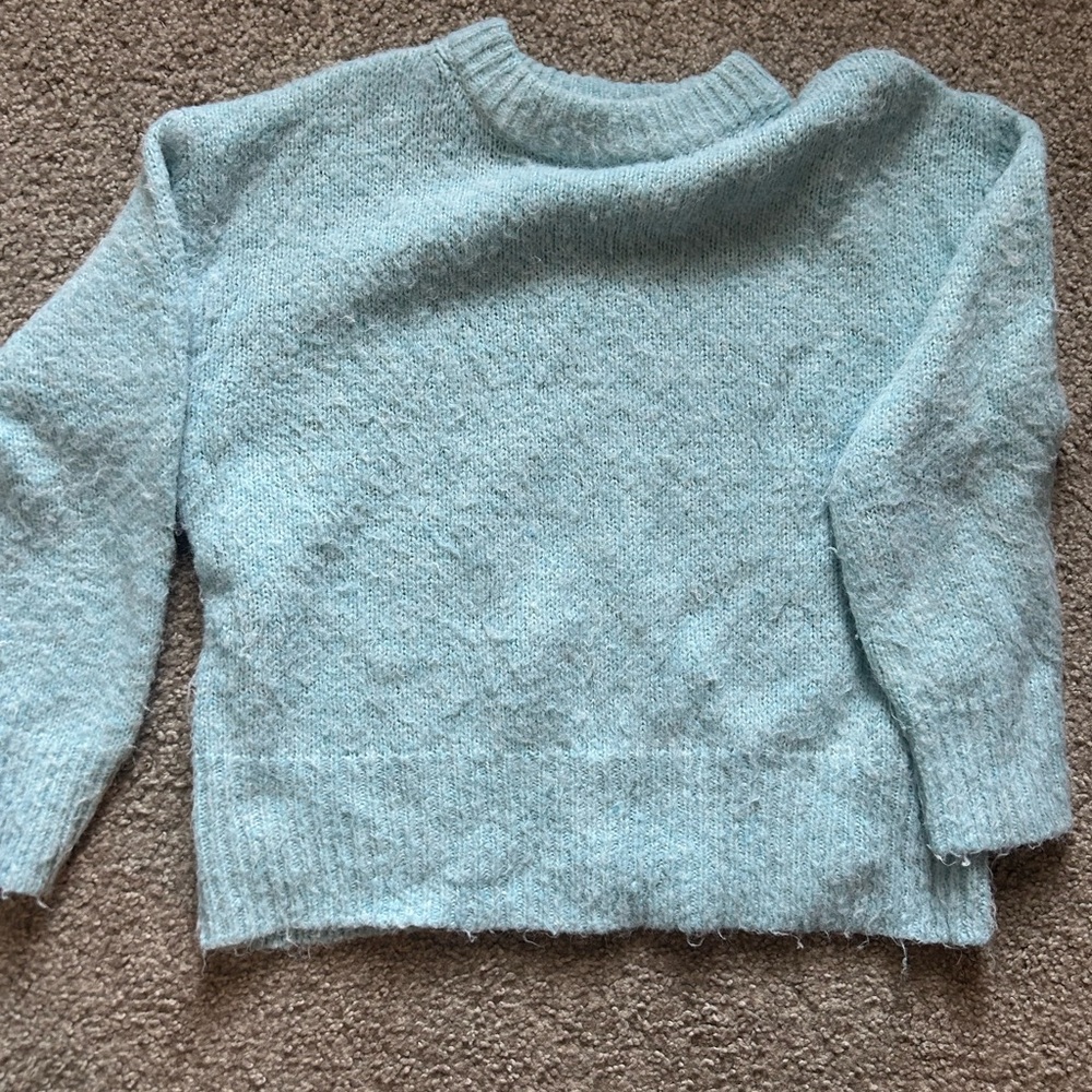 A New Day light Blue Sweater